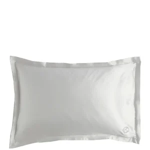 ESPA Home Oxford Edge Silk Pillowcase - Moonlight Grey - undefined undefined
