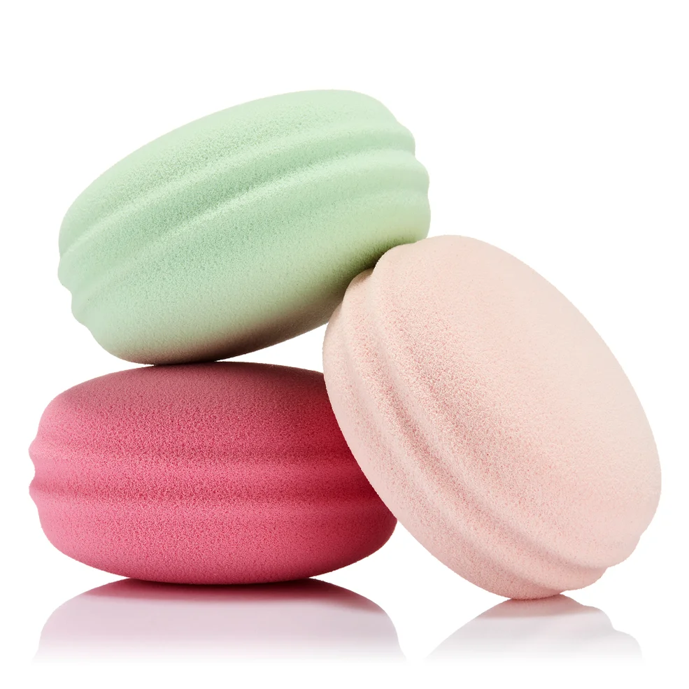 Spectrum Collections Emily in Paris 3 Piece Macaroon Sponge Set Zdjęcie 1