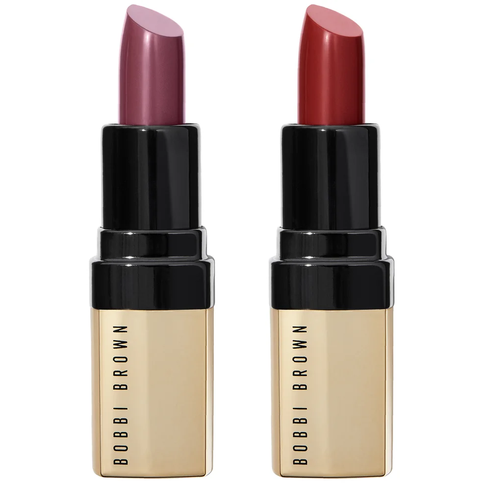 Bobbi Brown Mini Luxe Lip Colour Duo - Hibiscus and Parisian Red Zdjęcie 1