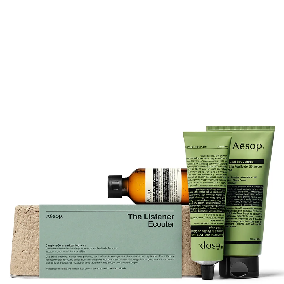 Aesop The Listener Geranium Leaf Trio Kit Zdjęcie 1