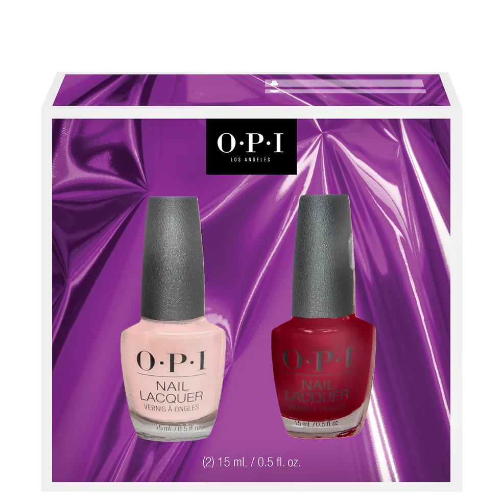 OPI Celebration Collection Lakiery do paznokci Iconic Duo Gift Set Zdjęcie 1