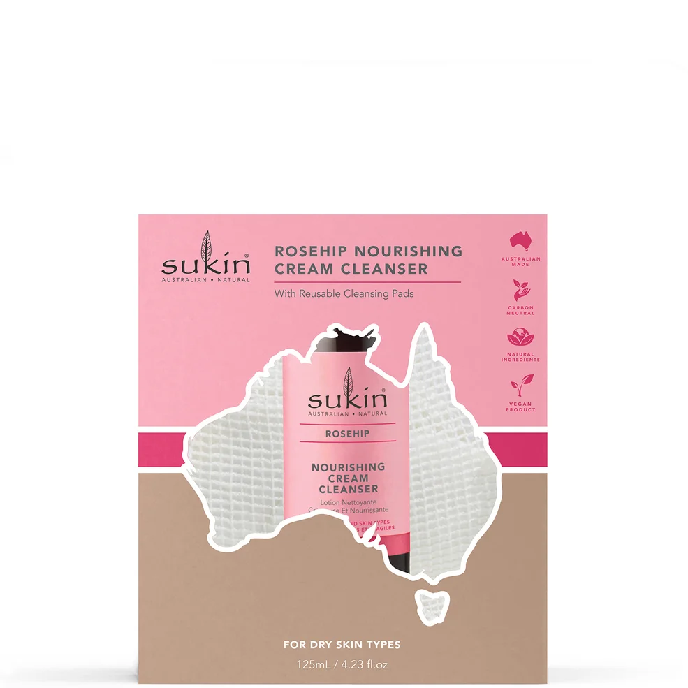 Sukin Rosehip Cream Cleanser 125ml Zestaw upominkowy Zdjęcie 1