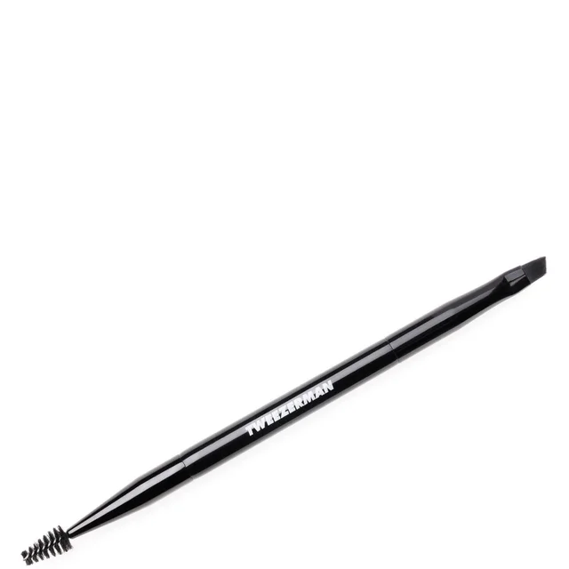 Tweezerman Dual Ended Angled Brow Brush szczoteczka do brwi