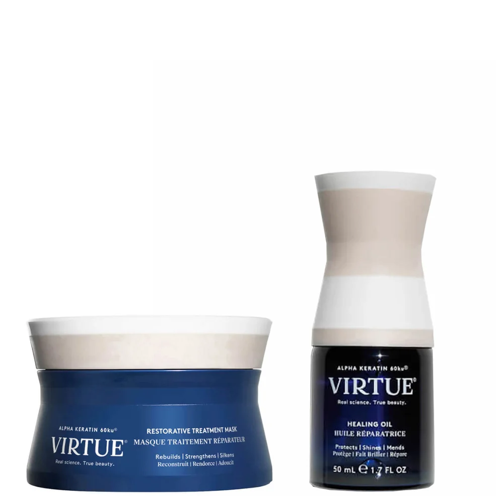 VIRTUE Keratin Healing Mask and Oil Bundle Zdjęcie 1