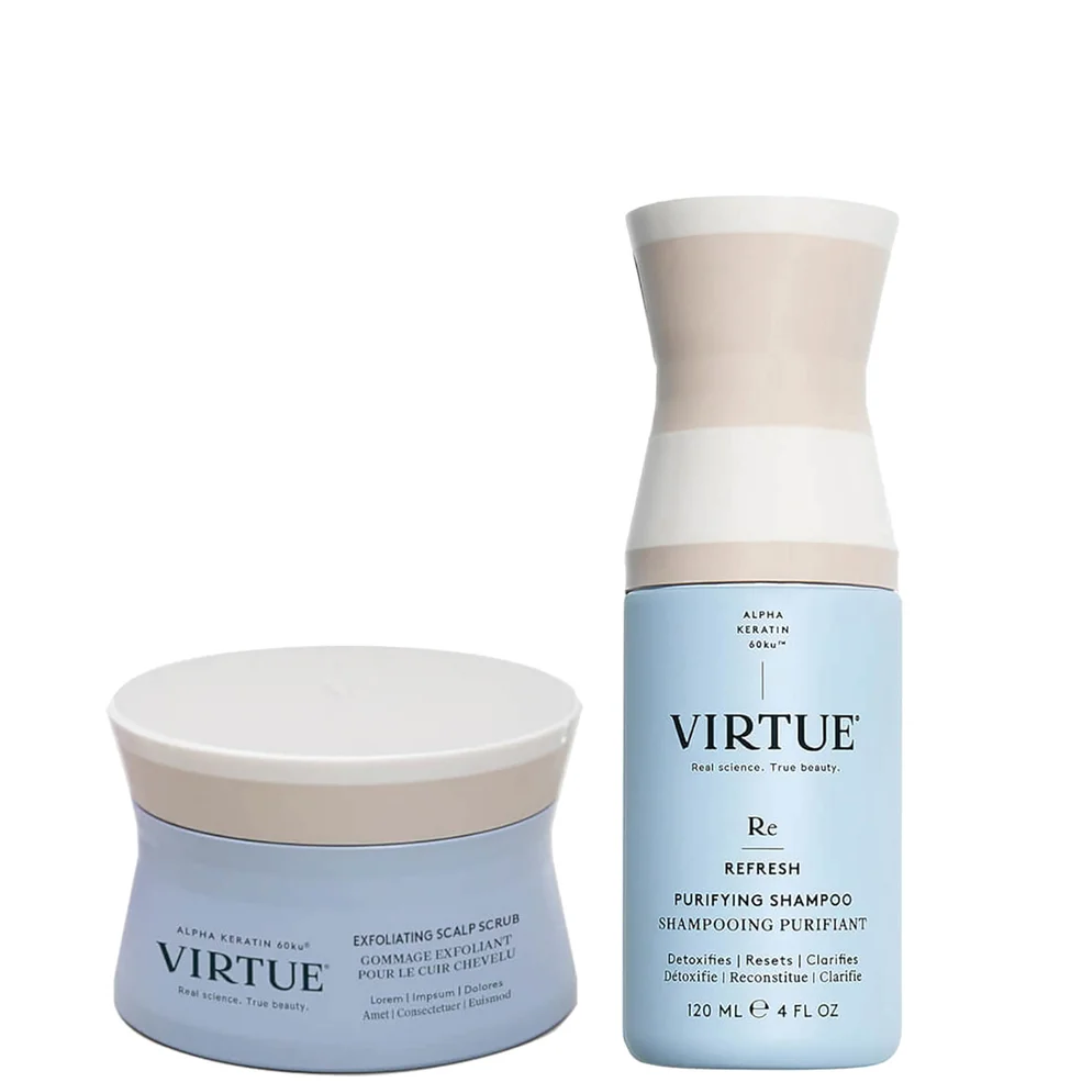 VIRTUE Purifying and Exfoliating Scalp Duo Zdjęcie 1