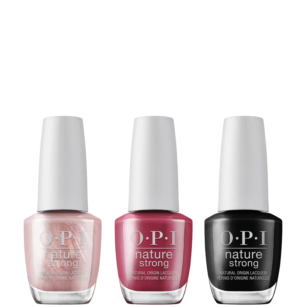 OPI Nature Strong Natural Vegan Nail Polish Trio (Various Colours) Zdjęcie 1