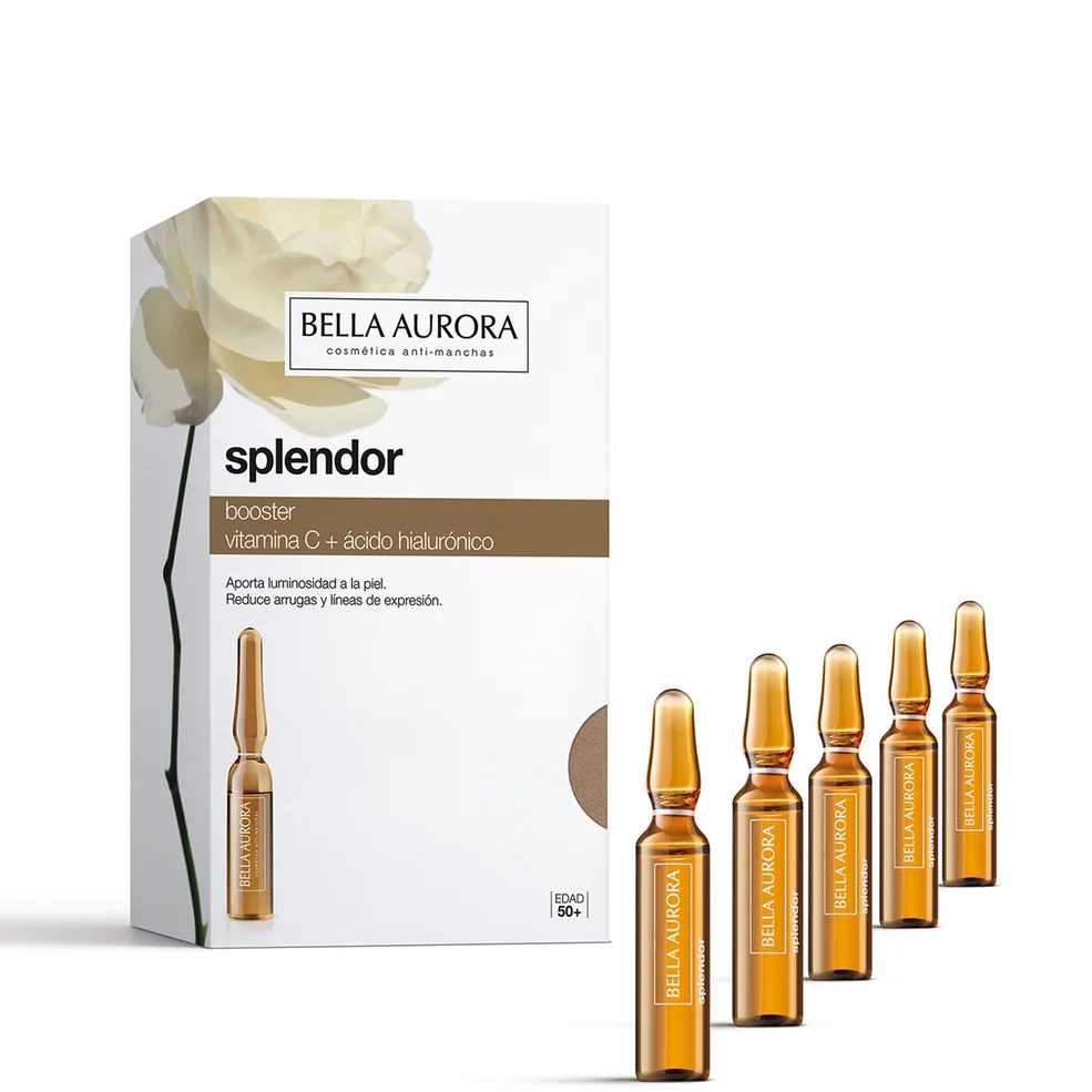 Bella Aurora Splendor Anti-Ageing Vitamin C and Hyaluronic Acid Booster Ampoules 5 x 2ml Zdjęcie 1