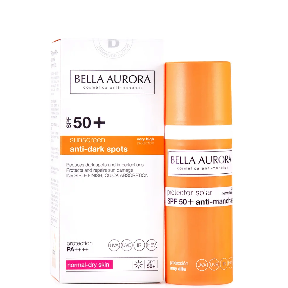 Bella Aurora Anti-Dark Spots Sunscreen SPF50+ Normal-Dry Skin 50ml Zdjęcie 1