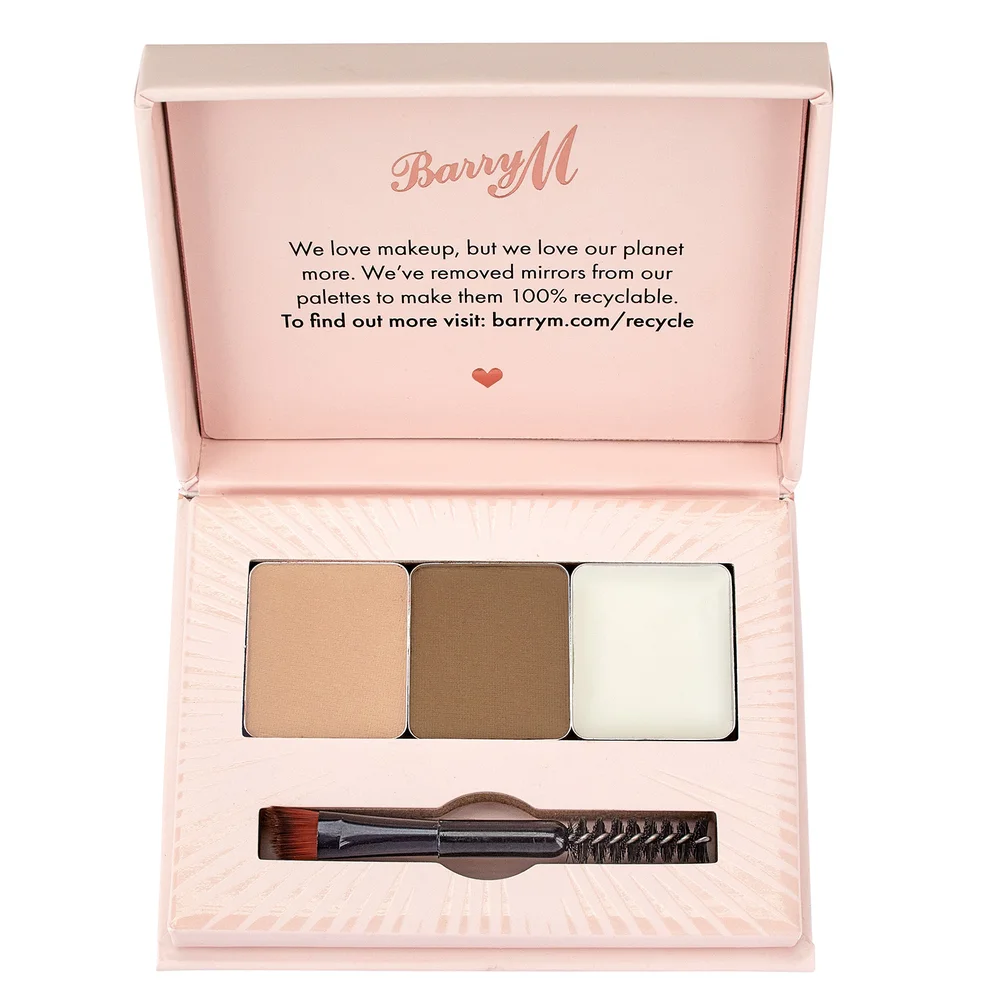 Barry M Cosmetics Fill and Shape Brow Kit (Various Shades) Zdjęcie 1