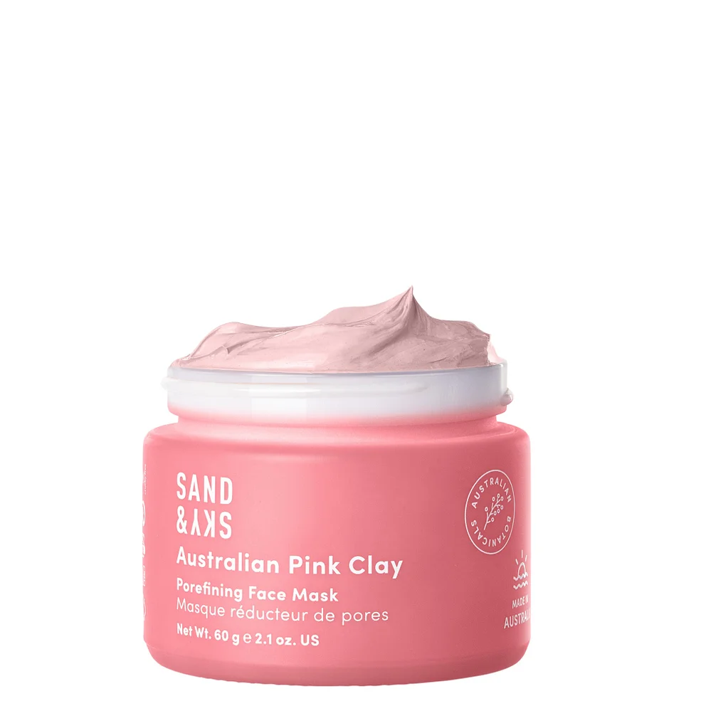 Sand & Sky Brilliant Skin Purifying Pink Clay Mask 60g Zdjęcie 1