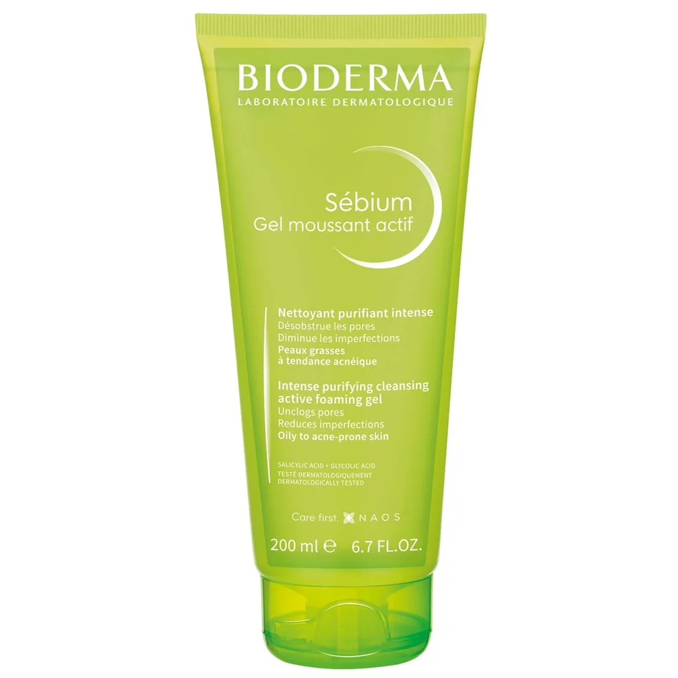 Bioderma Sebium Actif Intense Purifying Foaming Gel Cleanser 200ml Zdjęcie 1