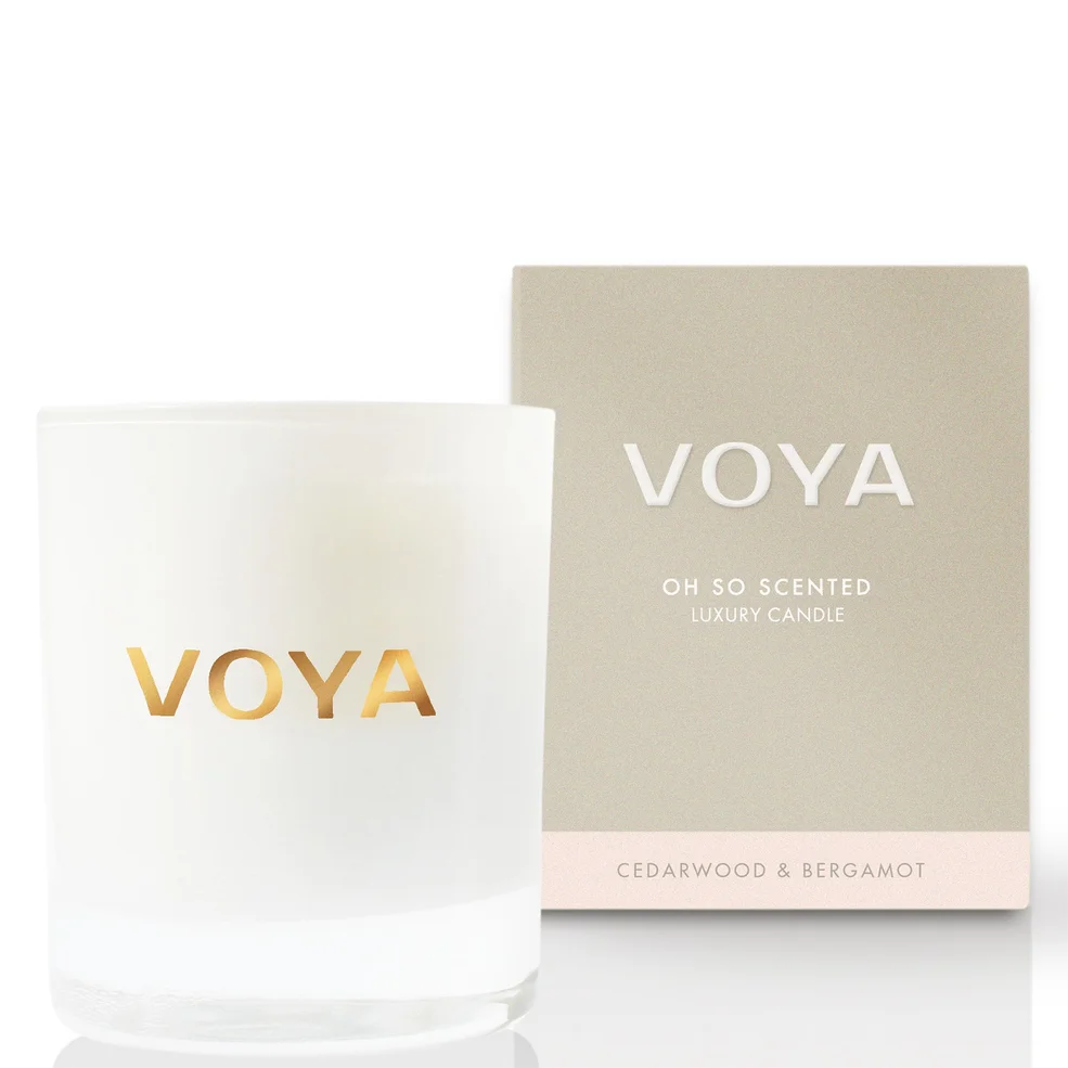 VOYA Luxury Scented Candle Cedarwood and Bergamot 20ml Zdjęcie 1