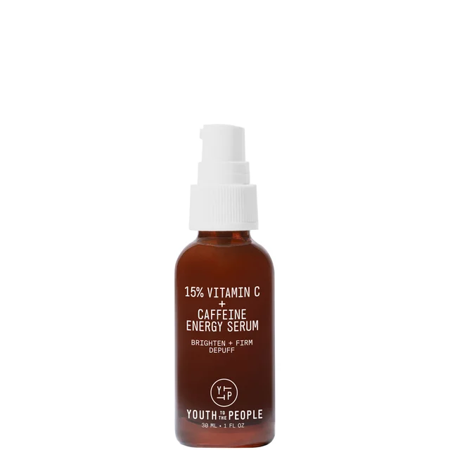 Youth To The People 15% Vitamin C and Clean Caffeine Energy Serum serum z witaminą C i kofeiną (różne rozmiary)