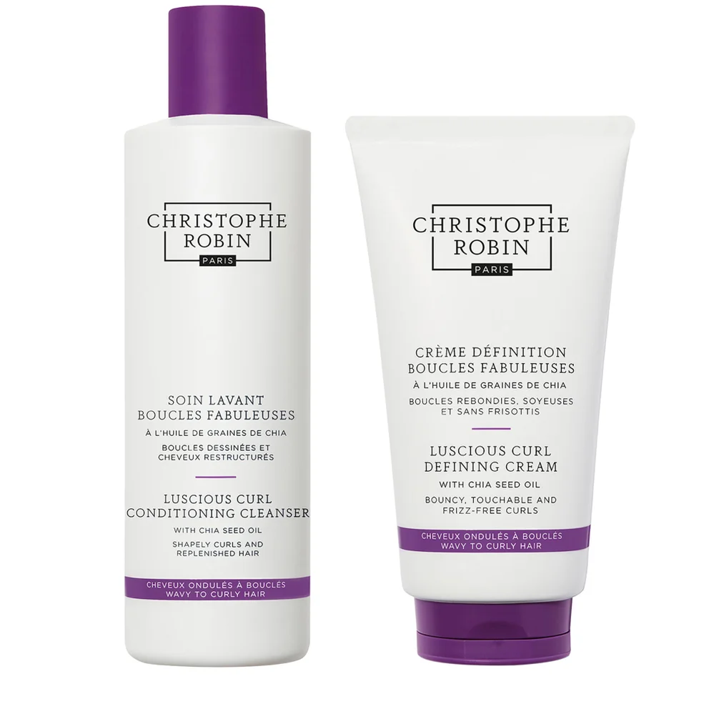 Christophe Robin Luscious Curl Regimen for Wavy to Curly Hair Zdjęcie 1