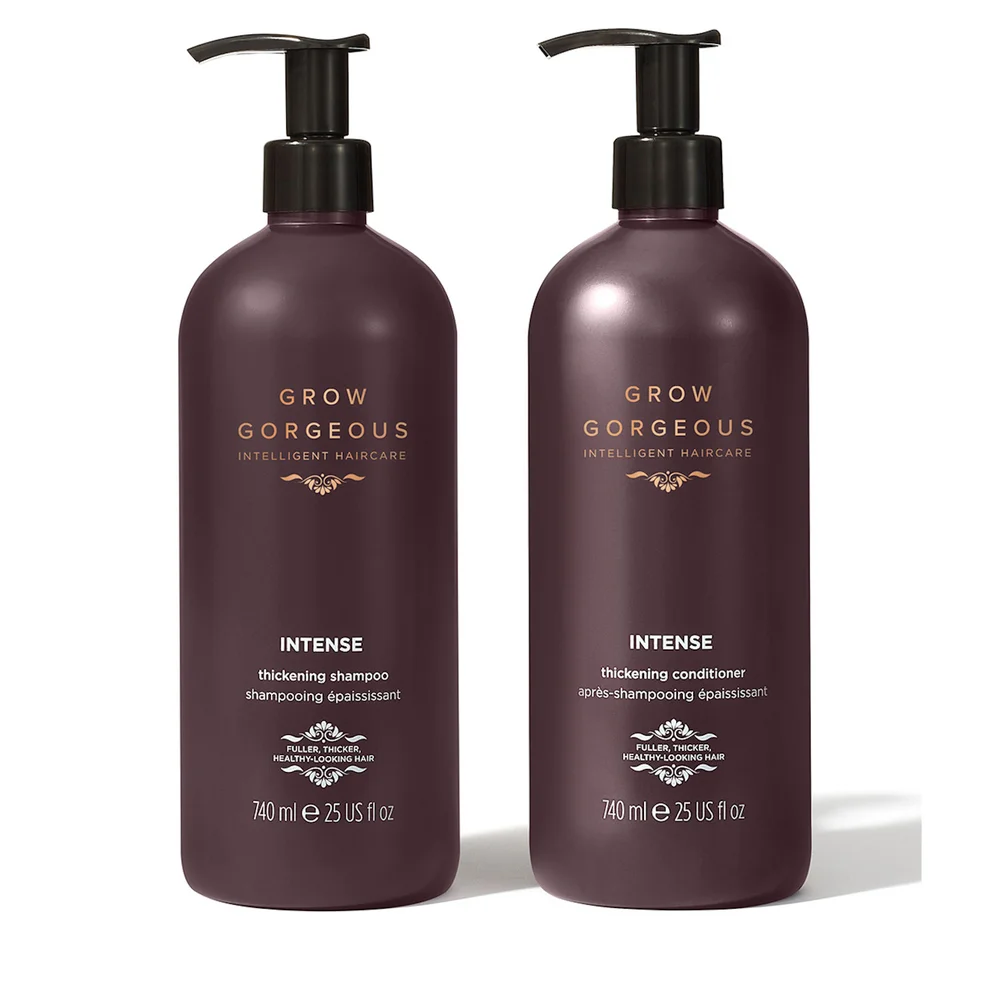 Grow Gorgeous Supersize Intense Thickening Shampoo and Conditioner Bundle Zdjęcie 1