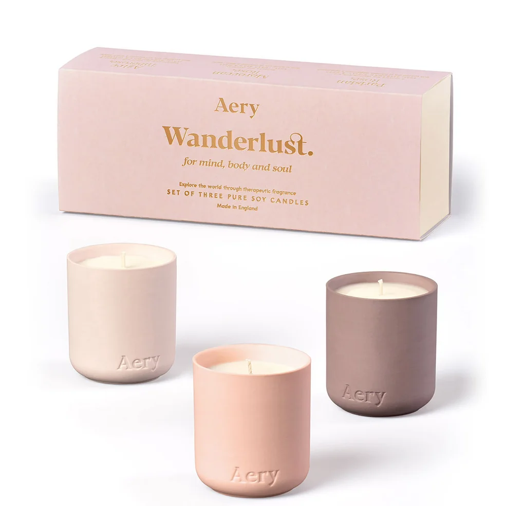 AERY Fernweh Wanderlust Candle Gift Set Zdjęcie 1