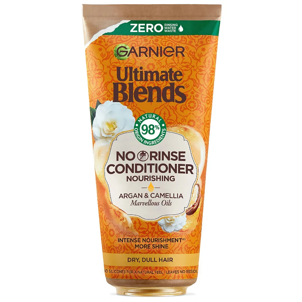 Garnier Ultimate Blends Marvellous Oils Nourishing NO RINSE Leave-in Conditioner for Dry Dull Hair 200ml Zdjęcie 1