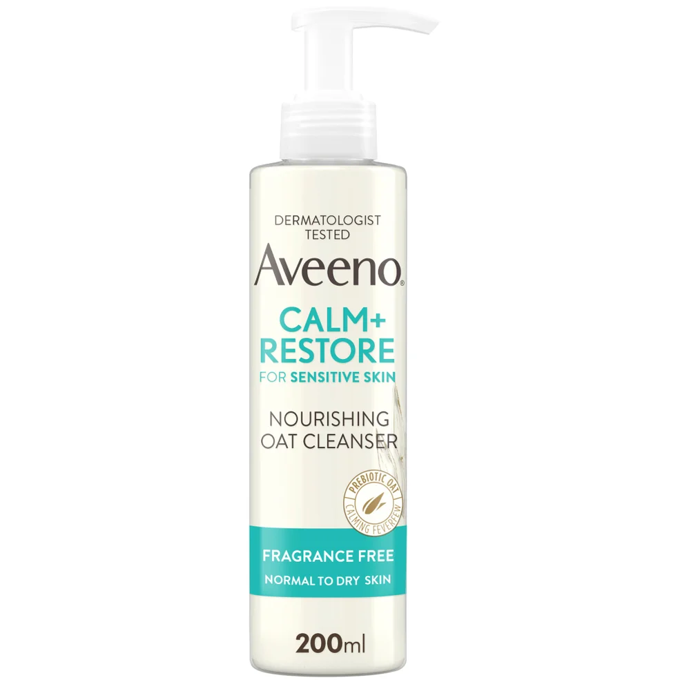 Aveeno Face Calm and Restore Nourishing Oat Cleanser 200ml Zdjęcie 1