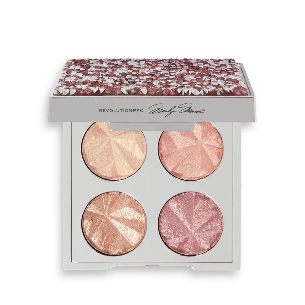 Revolution Pro X Marilyn Eye Quad - Pink Crystal Zdjęcie 1