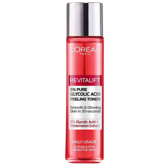 L’Oreal Paris 5% Glycolic Acid - tonik złuszczający 180ml