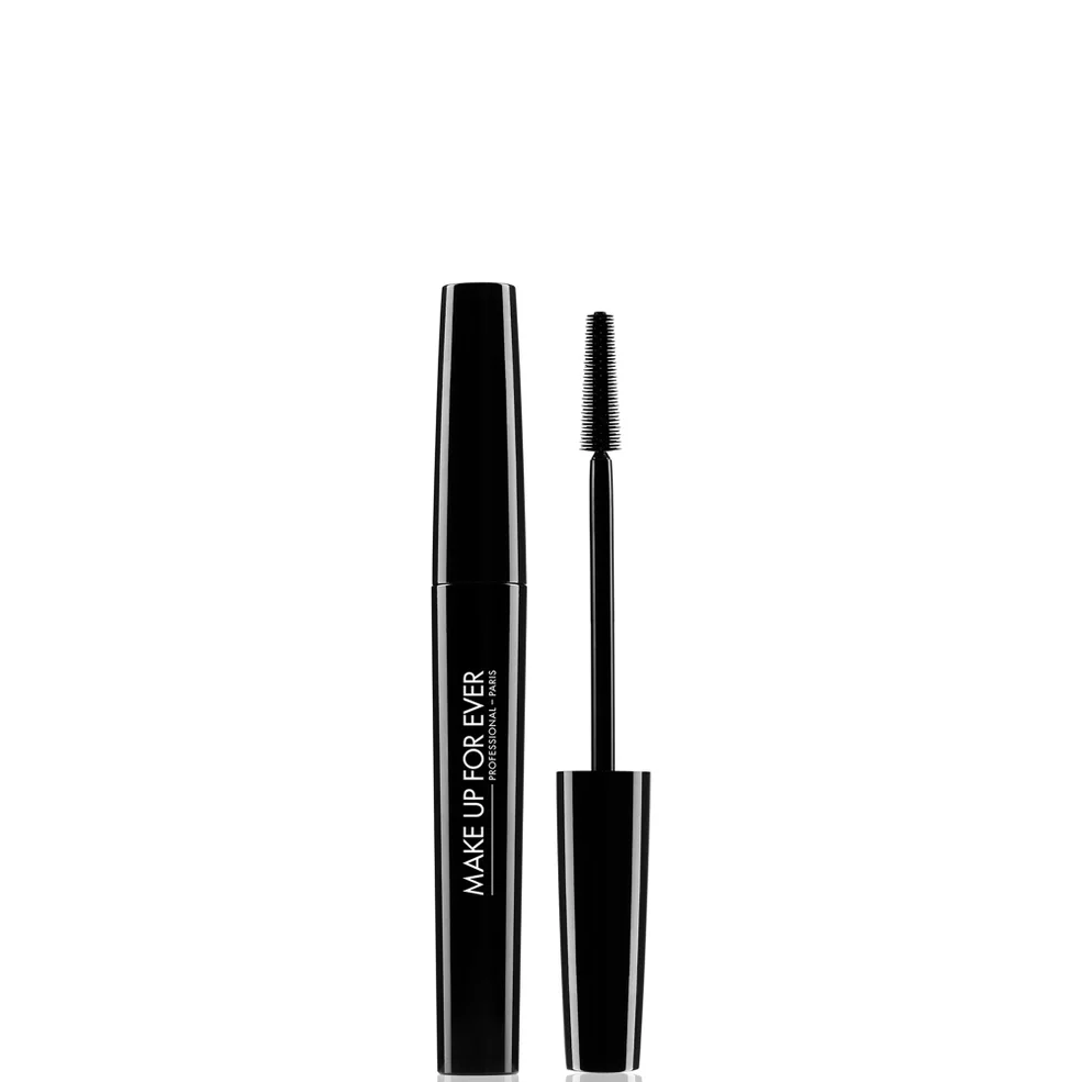 MAKE UP FOR EVER smoky Stretch Lenghtening and Defining Mascara przedłużający tusz do rzęs 7 ml – Black Zdjęcie 1
