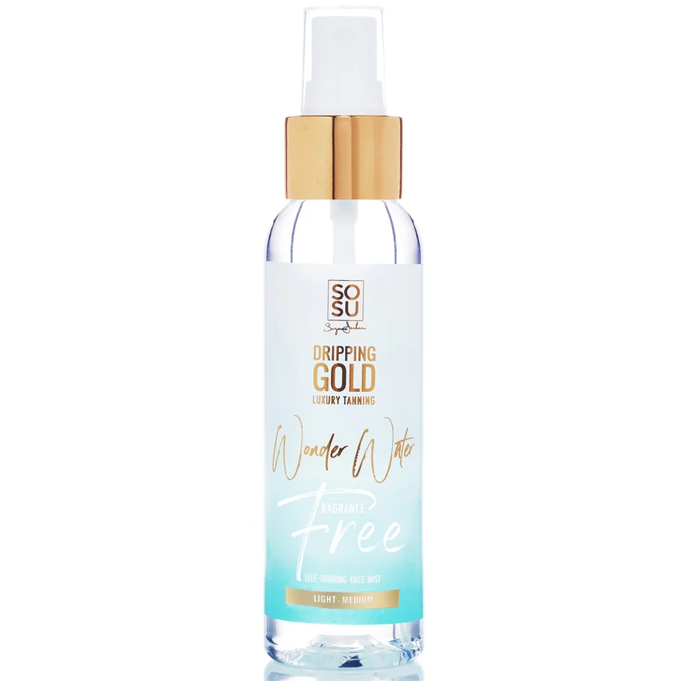 SOSU Cosmetics Dripping Gold Fragrance Free Wonder Water 100ml (Various Colours) Zdjęcie 1