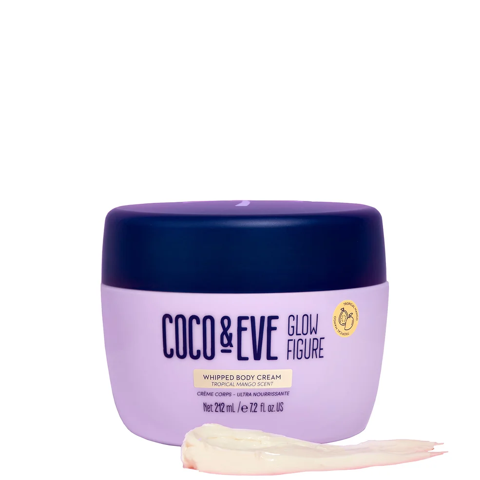 Coco & Eve Glow Figure Whipped Body Cream Tropical Mango Scent krem do ciała o zapachu tropikalnego mango 212 ml Zdjęcie 1