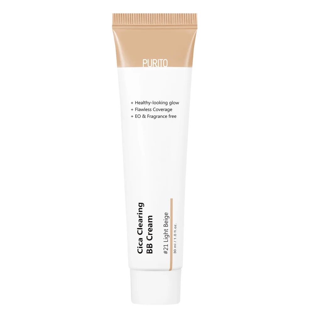 PURITO Cica Clearing BB Cream 30ml (Various Shades) Zdjęcie 1