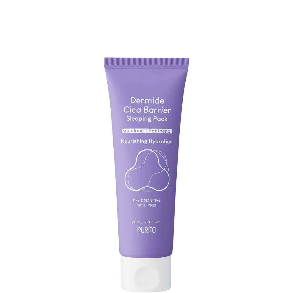 PURITO Dermide Cica Barrier Sleeping Pack zestaw kosmetyków na noc 80 ml Zdjęcie 1