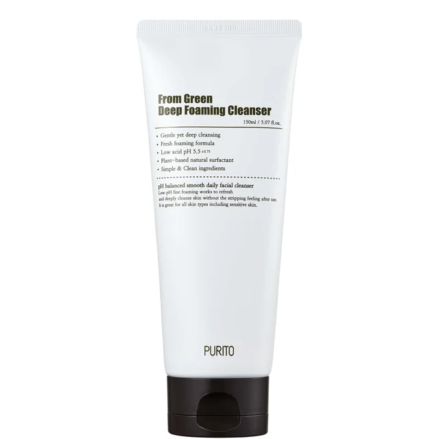 PURITO From Green Deep Foaming Cleanser pianka głęboko oczyszczająca 150 ml