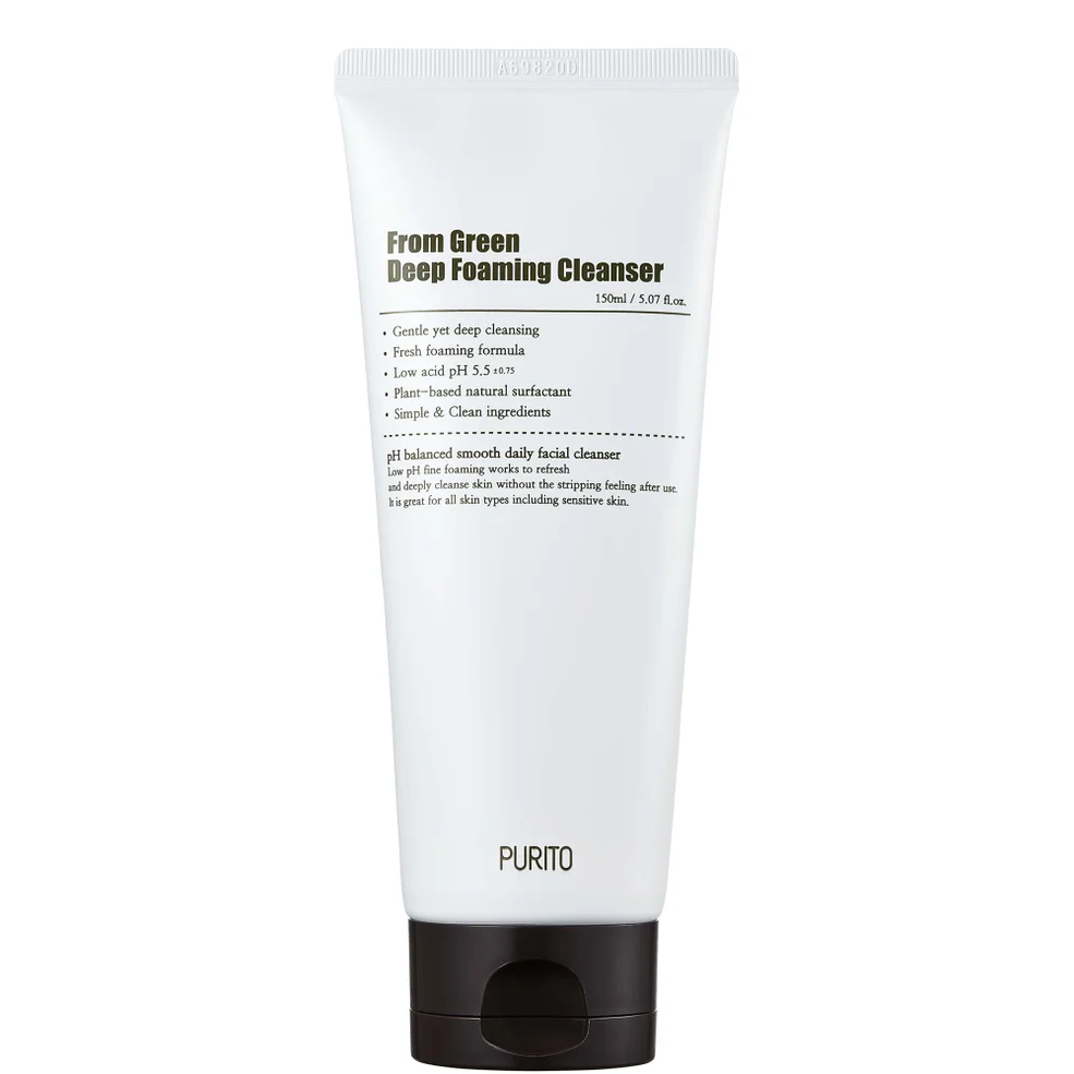 PURITO From Green Deep Foaming Cleanser pianka głęboko oczyszczająca 150 ml Zdjęcie 1