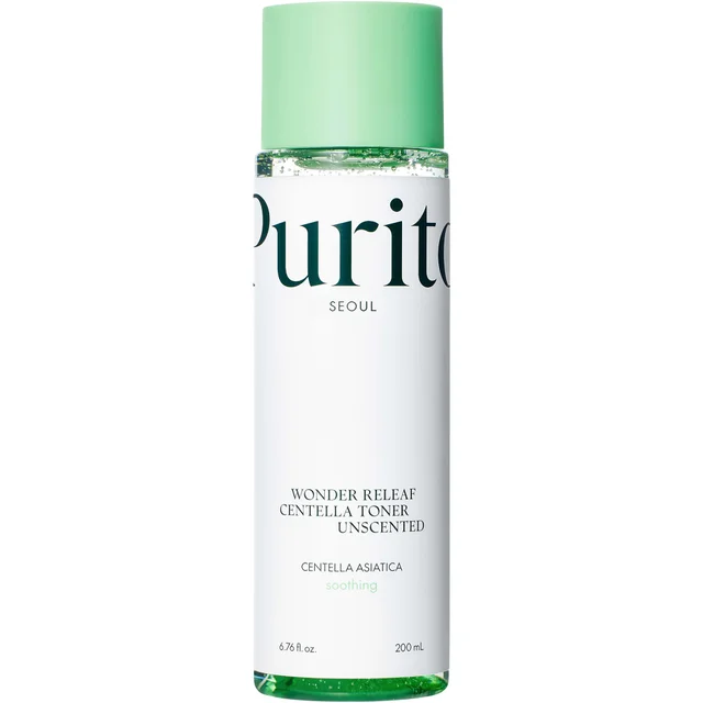PURITO Wonder Releaf Centella Unscented Toner tonik z centellą bez dodatków zapachowych 200 ml