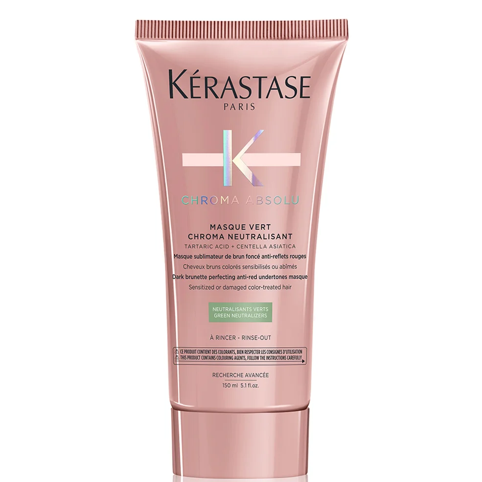 Kérastase Chroma Absolu Masque Vert Chroma Neutralisant Hair Mask for Colour Vibrancy 150ml Zdjęcie 1