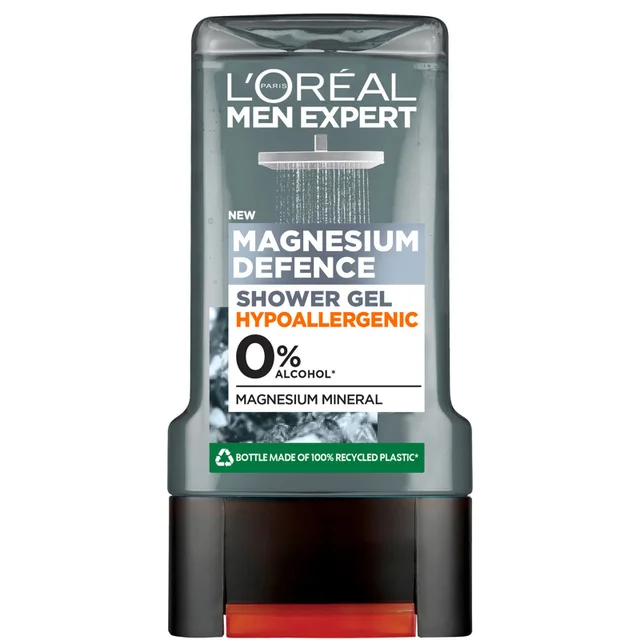 L'Oréal Paris Men Expert Magnesium Defence Shower Gel żel pod prysznic dla mężczyzn 300 ml