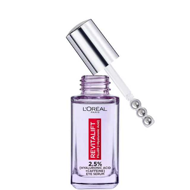L'Oréal Paris 2.5% Hyaluronic Acid Eye Serum produkt pod oczy z kwasem hialuronowym 20 ml