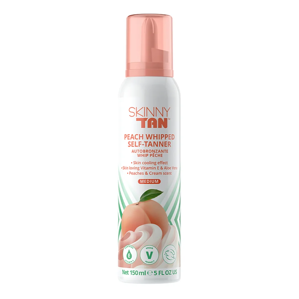 Skinny Tan Peaches and Cream Self Tanning Whip 150ml Zdjęcie 1