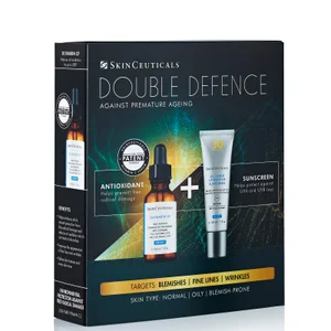 SkinCeuticals Double Defence Silymarin CF Kit for Oily/Blemish-Prone Skin zestaw do cery tłustej / skłonnej do wyprysków - undefined undefined