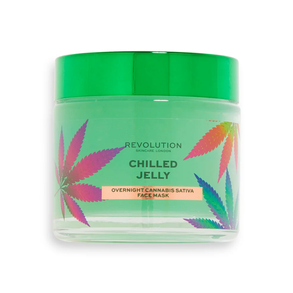 Revolution Skincare Good Vibes Chilled Jelly Cannabis Sativa Overnight Mask Zdjęcie 1