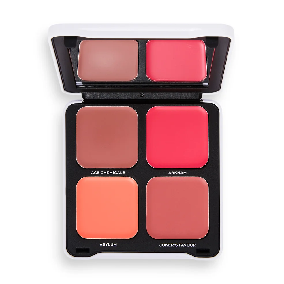 Makeup Revolution DC X Revolution Mad Love Cream Blusher Quad  Zdjęcie 1