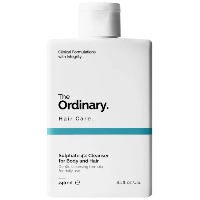 The Ordinary Sulphate 4% Cleanser for Body and Hair produkt do oczyszczania ciała i włosów 240 ml