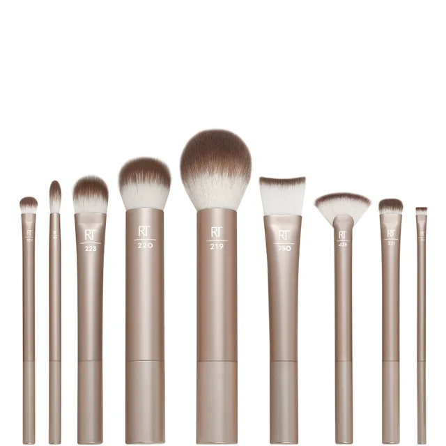 Real Techniques Au Naturale Complete Brush Kit kompletny zestaw pędzli do makijażu