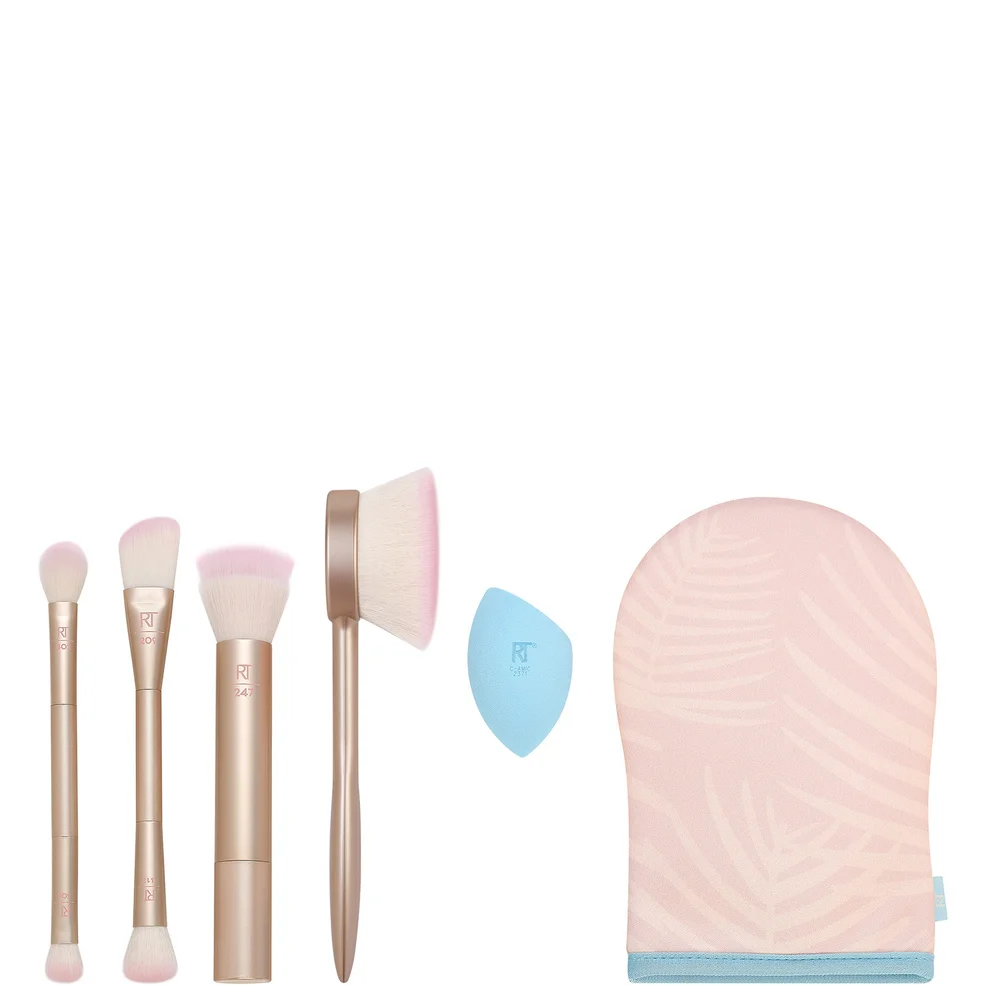 Real Techniques Endless Summer Glow Brush Kit zestaw pędzli do makijażu rozświetlającego Zdjęcie 1