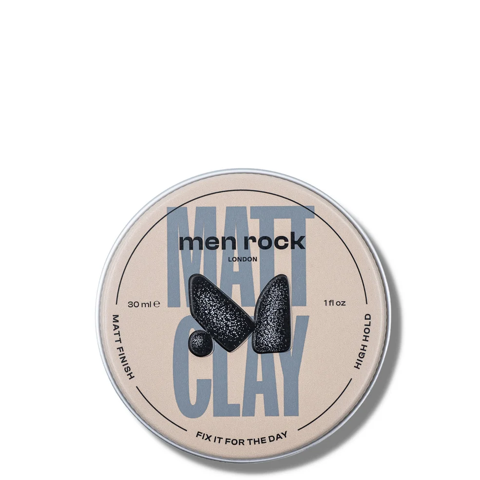 Men Rock Matt Clay - High Hold Matt Finish 30ml Zdjęcie 1