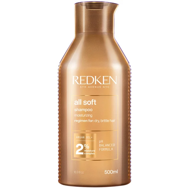 Redken All Soft Shampoo For Dry, Brittle Hair szampon do włosów suchych i szorstkich 500 ml