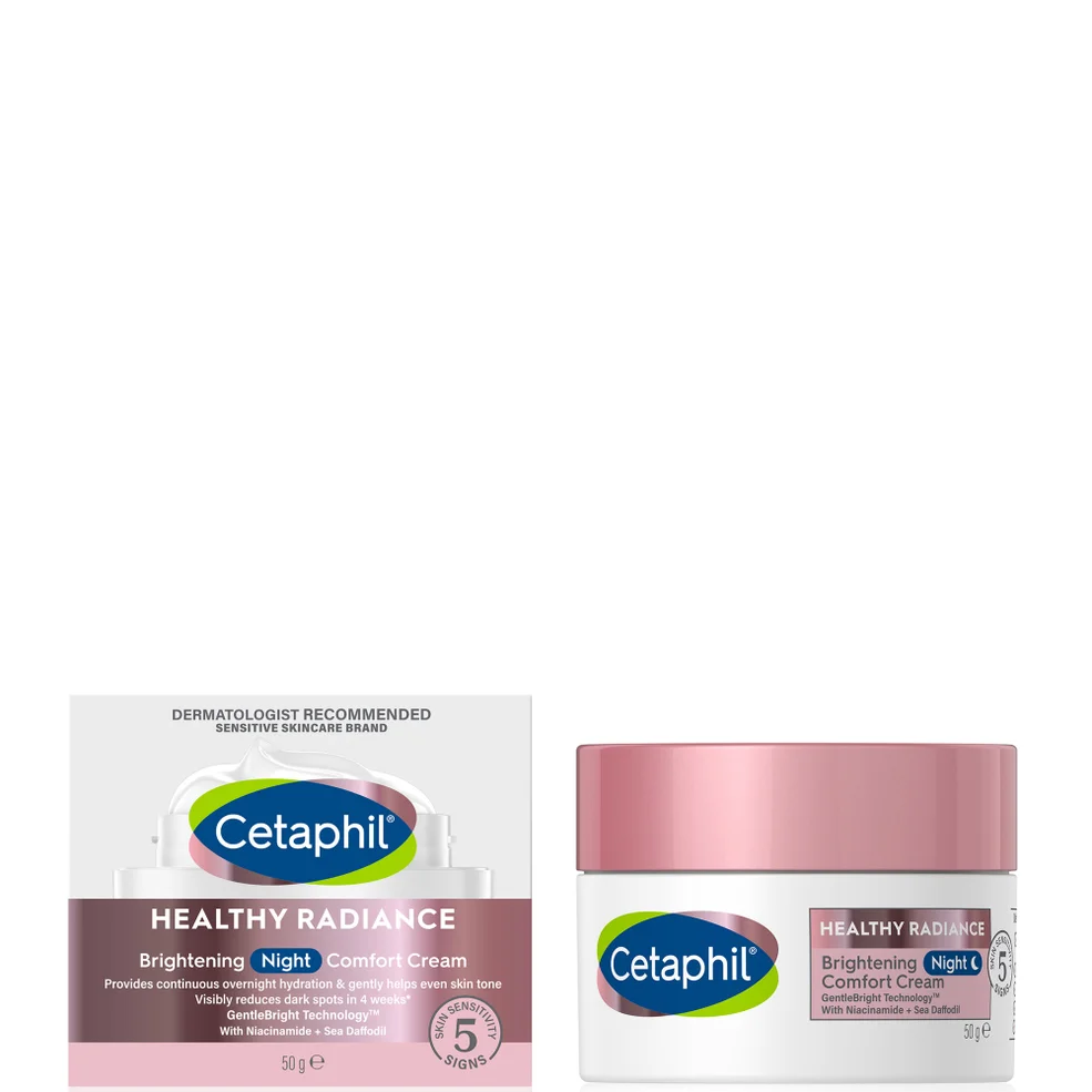 Cetaphil Healthy Radiance Night Cream with Niacinamide nadający blask krem na noc z niacynamidem 50 g Zdjęcie 1