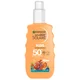 Garnier Ambre Solaire Kids' SPF50+ Water and Sand Resistant Sun Cream Spray przeciwsłoneczny krem w sprayu dla dzieci 150 ml
