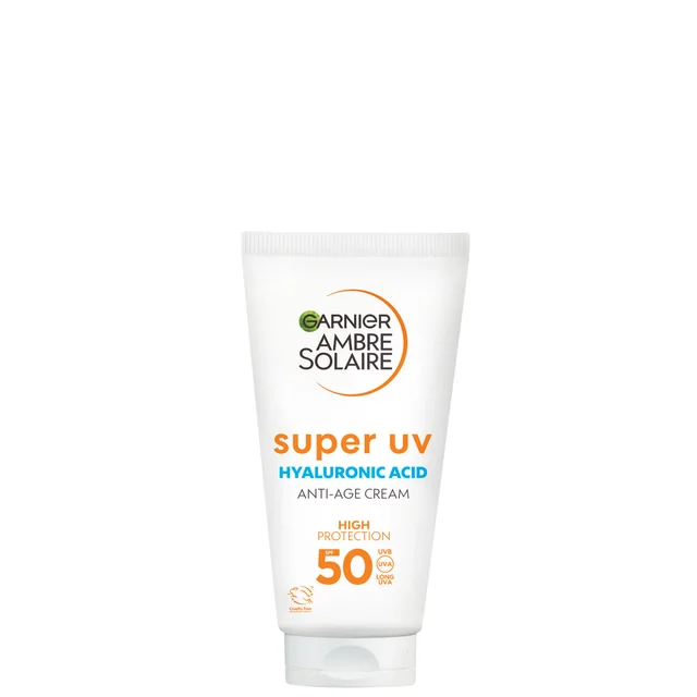 Garnier Ambre Solaire Anti-Age Super UV Face Protection SPF50 Cream przeciwsłoneczny krem przeciwstarzeniowy 50 ml