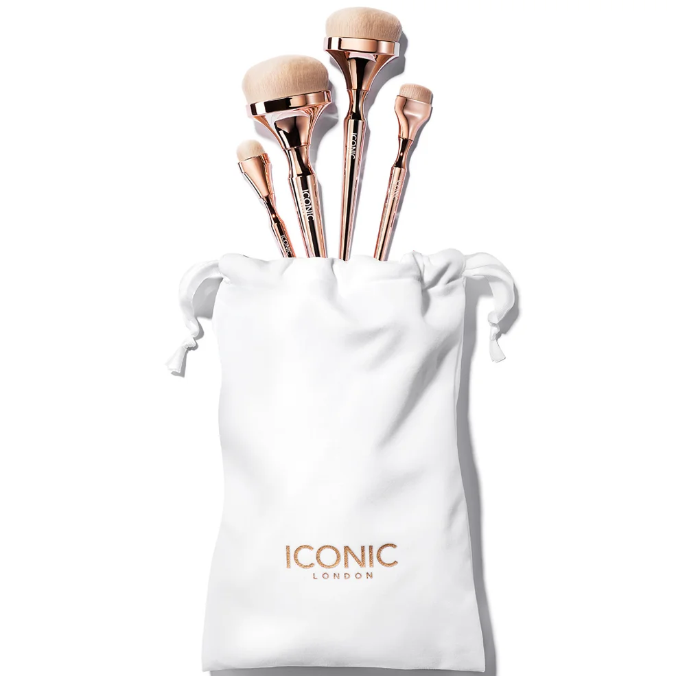 ICONIC London HD Blend Base Set zestaw pędzli Zdjęcie 1