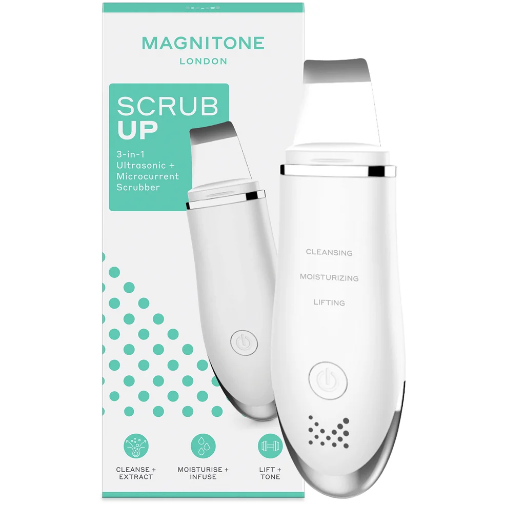 MAGNITONE ScrubUp 3-in-1 Ultrasonic Pore Scrubber and Infuser Zdjęcie 1