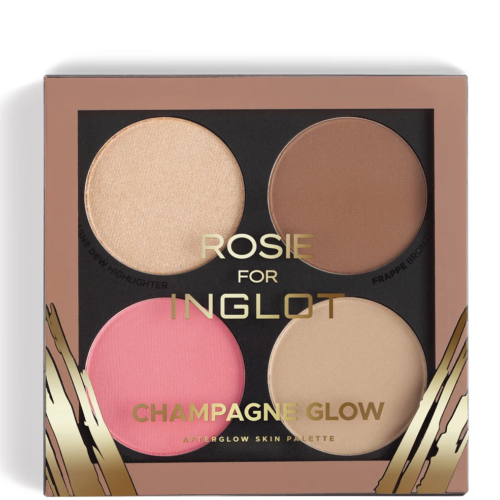 Inglot Rosie for Inglot Champagne Glow Afterglow Skin Palette 9.4g Zdjęcie 1